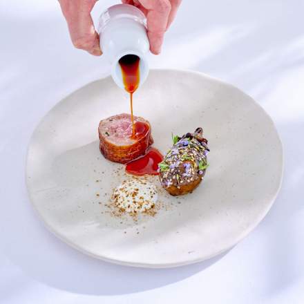 Plat Restaurant Gastronomique